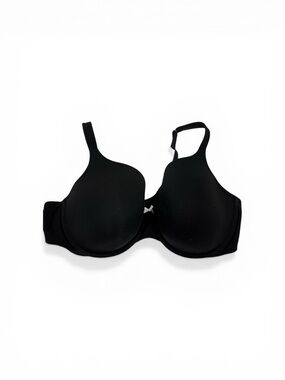 Cacique Black Full-Coverage lightly lined Bra